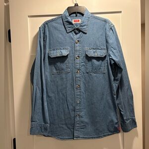 Wrangler Light Blue Denim Shirt